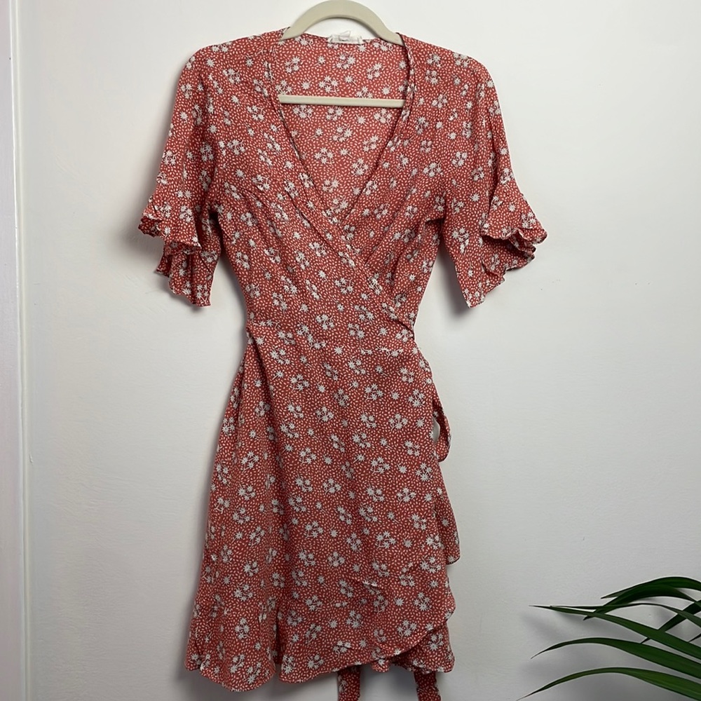Cotton Candy Wrap Around sun dress